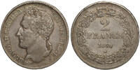 BELGIUM 2 Francs Leopold I -