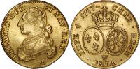 FRANCE Double Louis dOr 1777 W Louis XVI vz-