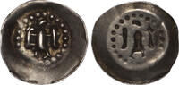 HOLY ROMAN EMPIRE AR Bracteate Pfennig à l'ange / Engelspfennig Prince-Bishopric of Strasbourg - Anonymous -
