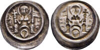 GERMAN STATES / HOLY ROMAN EMPIRE AR Bracteate Moritzpfennig Archbishopric of Magdeburg - Albrecht I von Käfernburg -