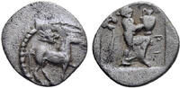 ANCIENT GREECE AR Obol c. 460-400 BC Thessaly - Larissa fast ss 115,00 EUR  zzgl. 11,00 EUR Versand