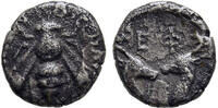 ANCIENT GREECE AR Diobol c. 390-325 BC Ionia - Ephesos ss 85,00 EUR  zzgl. 11,00 EUR Versand