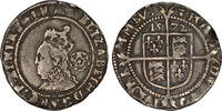 ENGLAND AR Sixpence 1572 Elizabeth I fast ss 395,00 EUR  zzgl. 11,00 EUR Versand