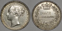GREAT BRITAIN Shilling 1874 Victoria vz+/stgl- 195,00 EUR  zzgl. 11,00 EUR Versand