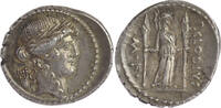 Roman Republic (Imperatorial) AR Denarius P. Clodius M.f. Turrinus
