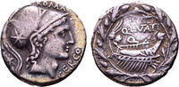 ROMAN REPUBLIC AR Denarius 109-108 BC Lutatia - Q. Lutatius Cerco ss 575,00 EUR  zzgl. 11,00 EUR Versand