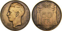 BELGIUM 50 Francs ESSAI / PATTERN 1937 Leopold III vz 675,00 EUR  zzgl. 11,00 EUR Versand