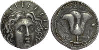 ANCIENT GREECE AR Tetradrachm c. 229-205 B.C. Islands off Caria - Rhodos - plate coin in SNG v.Aulock - ex Bank Leu AG ss+, schöne Tönung, hohes ...