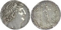 Seleucid Empire AR Tetradrachm Antiochos VIII Epiphanes (Grypos) - Ptolemaïs (Ake) mint