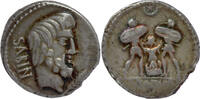 Roman Republic AR Denarius L. Titurius Sabinus - w/ provenance *VIDEO available* -
