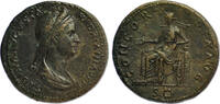 Roman Empire AE Sestertius Sabina (Augusta, 128-136) - Rome - w/ provenance -