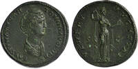 Roman Empire AE Sestertius Faustina I Senior (Augusta, 138-141) - w/ provenance -