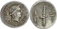 Roman Republic AR Denarius C. Norbanus -