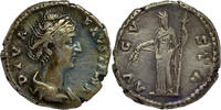 Roman Empire AR Denarius Diva Faustina Senior or Maior, wife of Antoninus Pius -