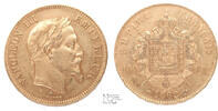 France 100 Fr 1862 Napoleon 100 Frs 1862 BB SUP 5000,00 EUR  zzgl. 25,00 EUR Versand