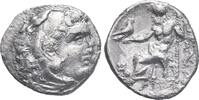 Macedon drachma Lysimachos In the name and types of Alexander III. Lampsakos. -