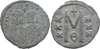 Constantinople Follis - 40 Numm Michael II and Theophilus -