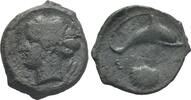 Sicily. Hemilitron, Syracuse, Head of Arethusa -