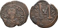 Theoupolis Follis Justinian I (527-565). Æ Follis - 40 Nummi -