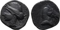 Spain, Punic Iberia Spain, Punic Iberia, 221-218 BC. Æ -