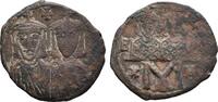 Costantinopole Follis Leo IV with Constantine VI, Constantine V and Leo III (775-780) -