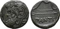 Cimmerian Bosporos, Pantikapaion Cimmerian Bosporos, Pantikapaion, c. 340-325 BC. Æ -