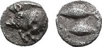 Mysia, Kyzikos Tetartemorion Mysia, Kyzikos, c. 450-400 BC. AR Tetartemorion -
