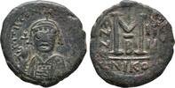 Nicomedia Follis Tiberius II (578-582). Æ 40 Nummi -