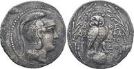 Athene Tetradrachm 165-42 BC. ss+