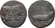 Gaul, Nemausus. As Augustus and Agrippa (27 BC-AD 14). -