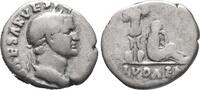 Roma Vespasian, AD 69-79. AR Denarius.  Rome. Judaea Capta commemo Denarius. 69-79 ss
