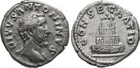 Roma denarius Antoninus Pius, Posthumous Denarius Roman Imperial Antoninus Pius -