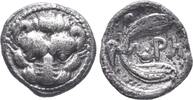 Bruttium -Hemidrachme 415/387 Rhegion.  190,00 EUR  zzgl. 8,00 EUR Versand