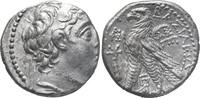 Tetradrachm 129-125 BC Seleukid Demetrios II Nikator. Second reign, Very s