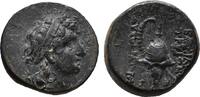  142-138 BC Seleukid Kings, Tryphon (c. 142-138 BC). Æ VF 75,00 EUR  zzgl. 8,00 EUR Versand