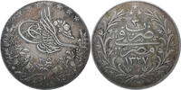 Egypt (Ottoman Empire) 20 Qirsh AH-1327 YR-6H Mehmed V.  65,00 EUR  zzgl. 9,95 EUR Versand