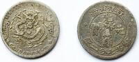China, Qing Dynasty - Kwang Hsu, Kirin Province. 10 cents ND (1898) ss