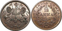 INDIA British East India Company 1/12 Anna 1835 AUN 55,00 EUR  zzgl. 9,95 EUR Versand