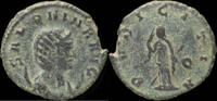 Roman antoninianus Salonina billon antoninianus Pudicitia standing left -