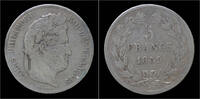 France 5 franc France Louis Philippe I 5 francs 1839A -
