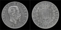 Italy 5 lire Italy Vittorio Emanuele II 5 lire 1873M -
