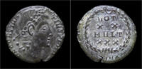 Roman follis Constantius II follis -