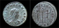 Roman follis Constans AE follis -