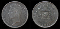 Belgium 20 frank Belgium Albert I 20 frank (4belga) 1932FR-pos B -