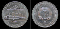 DDR 5 mark DDR 5 mark 1990 30 jahre überseehafen Rostock -