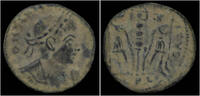 Roman half follis Constans AE half follis