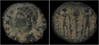Roman half follis Constans AE half follis