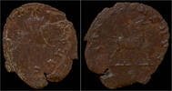 Roman antoninianus Gallienus billon antoninianus doe standing right