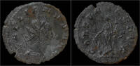 Roman antoninianus Gallienus billon antoninianus Fortuna standing left
