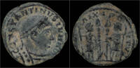 Barbaric radiates follis Barbaric follis of Constantine II